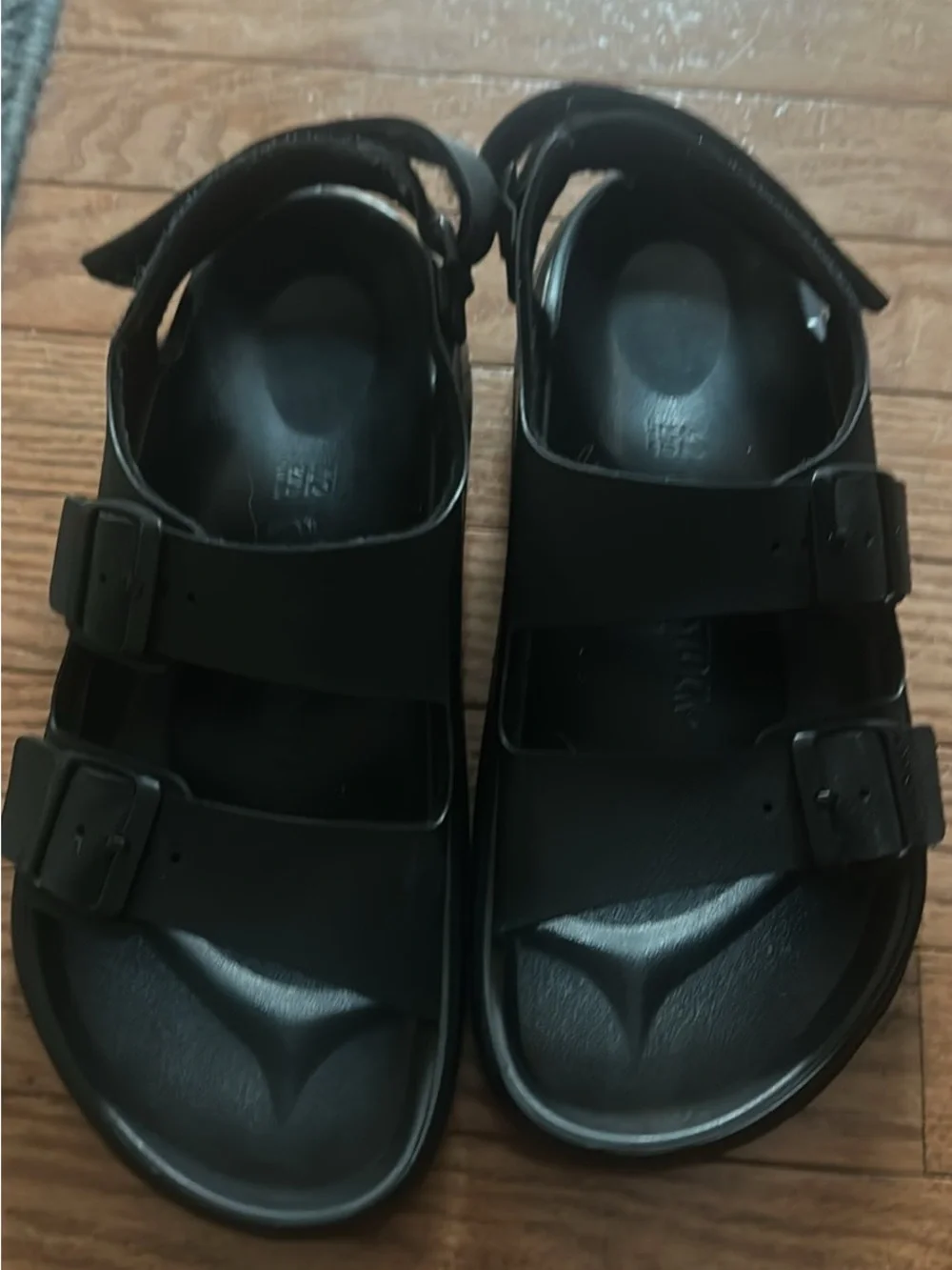BIRkenstock size 42  Double Strap Buckle Sandals